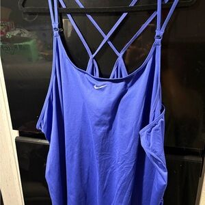 Nike Women's Royal Blue Strappy Tank Top
